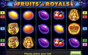 Novoline fruits and Royals spielen